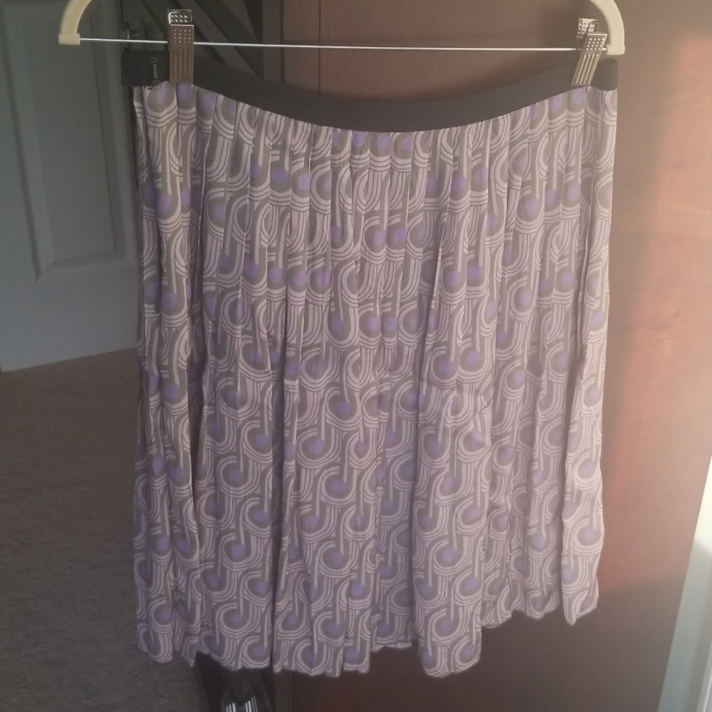 Marc Jacobs pleated skirt 2 100% silk